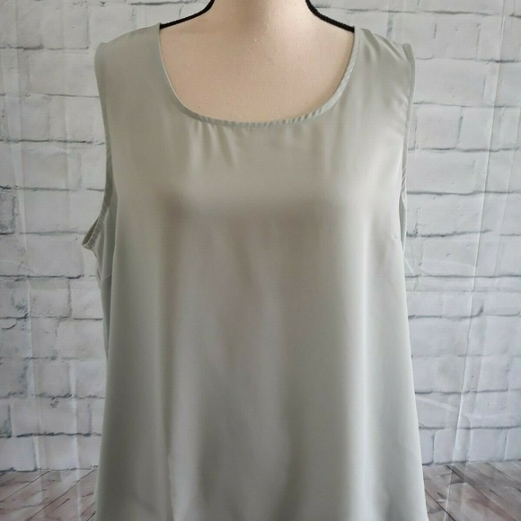 DKNY tank top sleeveless Sz Xl Women's round neck - Picture 4 of 7